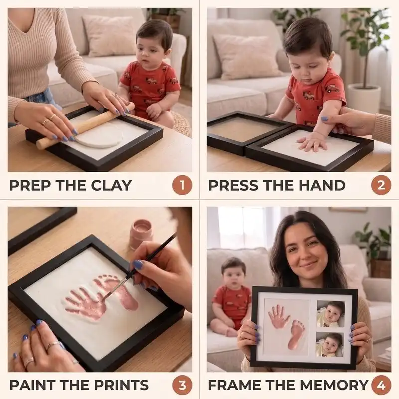 Tiny Prints Memory Kit - Preserve Your Baby's Smallest Moments Forever