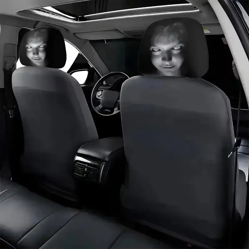 Ghost Face Headrest Covers